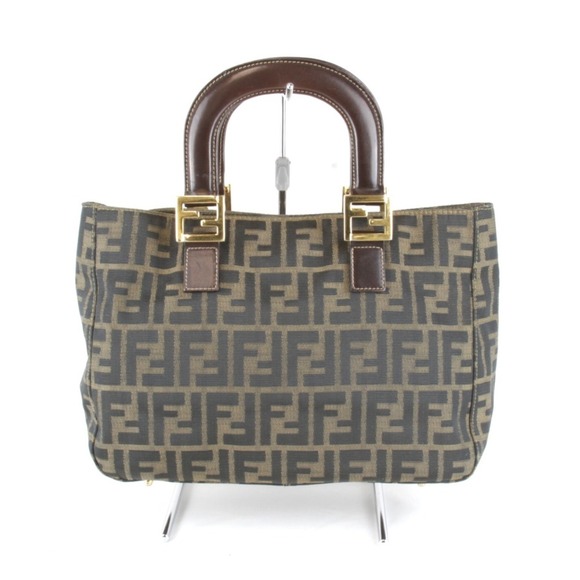 FENDI Khaki Zucca Bag - Picture 1 of 12